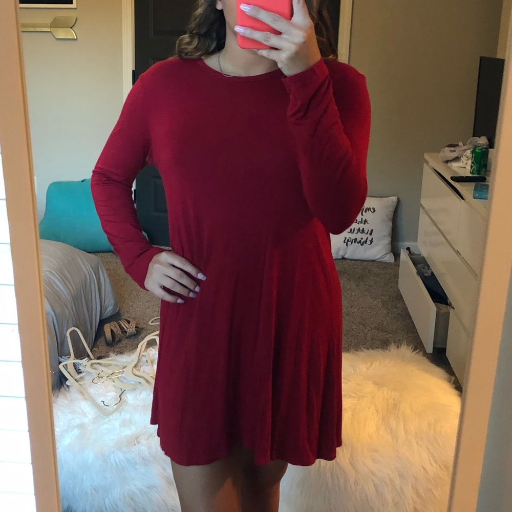 red piko like dress!!